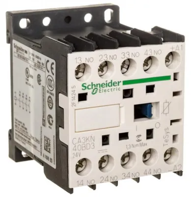 Obrázek produktu pro Schneider Electric TeSys K řídicí relé Napájecí relé černé