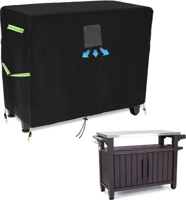 Produktbild von Famanu Grillabdeckung Wasserdicht - 420D Oxford Stoff, UV-beständig
