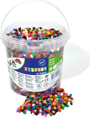 Produktbild von Playbox Dose 10.000 Stück Midi Perlen