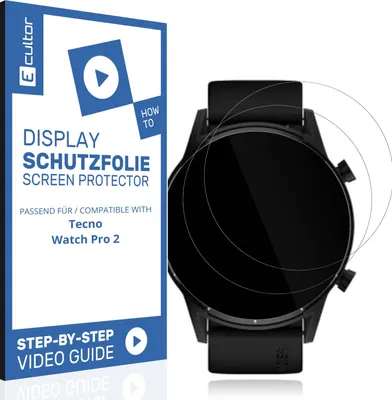 Obrázek produktu pro 2x Ecultor FlexAR Tecno Watch Pro 2