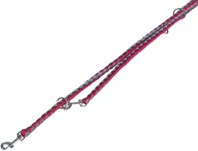 Obrázok produktu pre Nobby 80708-01, Pes, Výcviková vôdzka, Šedá, Červená, Kábel, Vzor, Nylon
