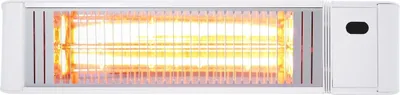 Produktbild von VASNER Teras X20 Infrarot Heizstrahler 2000 W Fernbedienung Weiß