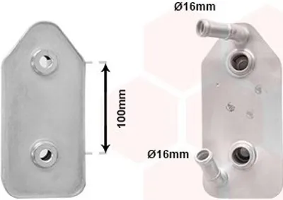 Produktbild von VAN WEZEL Ölkühler Automatikgetriebe 03003356 für VW Golf IV Schrägheck (1J1)