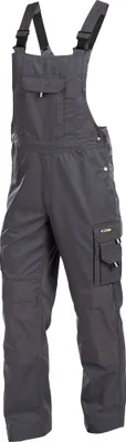 Produktbild von DASSY® Ventura BW Arbeitslatzhose mit Kniepolstertaschen ZEMENTGRAU Gr.67 Länge: STANDARD