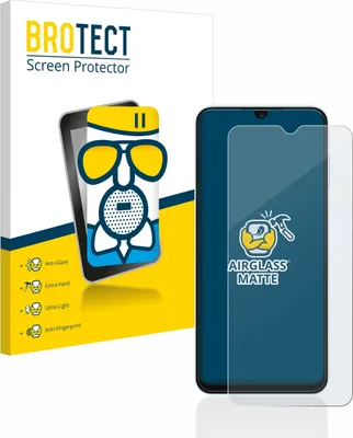 Produktbild von BROTECT Entspiegelungs Schutzglas für Samsung Galaxy A13 Schutzfolie Panzer Folie Glas Display Schutz matt