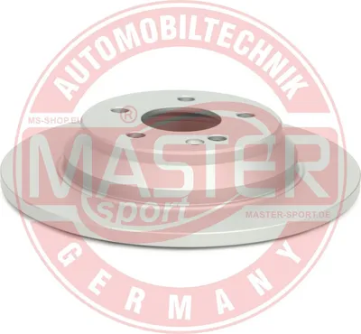 Produktbild von MS 24112527781-PCS-MS Bremsscheibe (1x Stück) Hinterachse für MERCEDES-BENZ V-Klasse (W447)