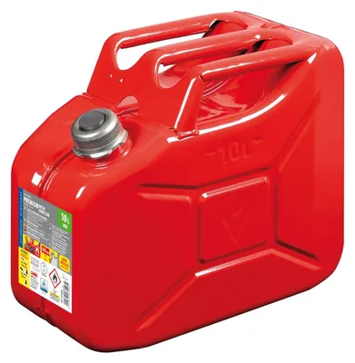 Produktbild von LAMPA 67006 Reservekanister Benzinkanister Dieselkanister Metall Rot