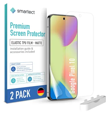 Produktbild von 2x TPU Schutzfolie Matt Google Pixel 10 Displayschutz Panzerfolie Folie