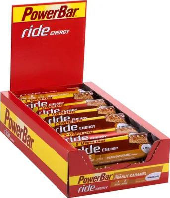 Produktbild von Powerbar Ride Energy Bar (18x55g) Peanut Caramel - Riegel - Protein-Riegel
