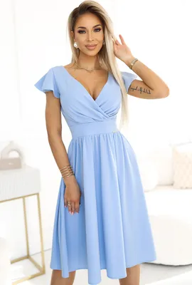 Produktbild von Numoco Minikleid für Frauen Matilde azurblau S