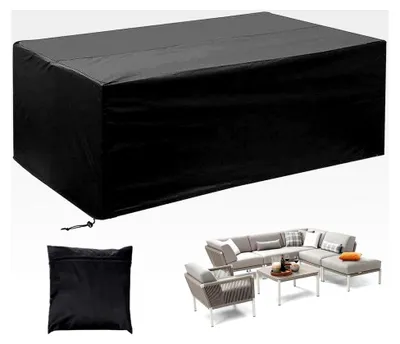 Produktbild von Wasserdichte Abdeckung für Gartenmöbel, 150x90x80cm, Schutzhülle für Gartentisch