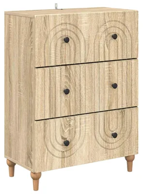 Obrázek produktu pro Skříň se zásuvkami Dub sonoma 66 x 34,5 x 90 cm