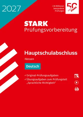 Produktbild von STARK Deutsch - Hauptschulabschluss 2027 Hessen - Prüfungsvorbereitung