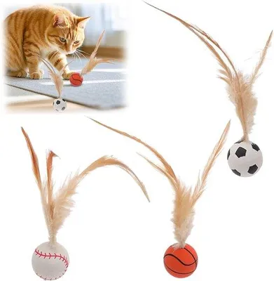 Productafbeelding van Interactief Kattenspeelgoed voor Binnen - Stimuleert Spelen en Jachtinstinct