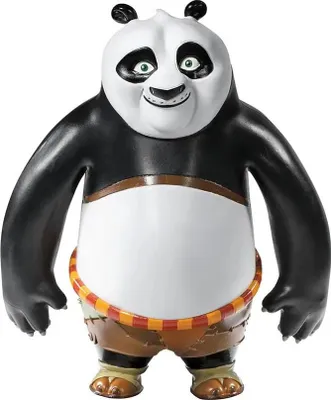 Produktbild von Kung Fu Panda Bendyfigs Biegefigur Po Ping 15 cm