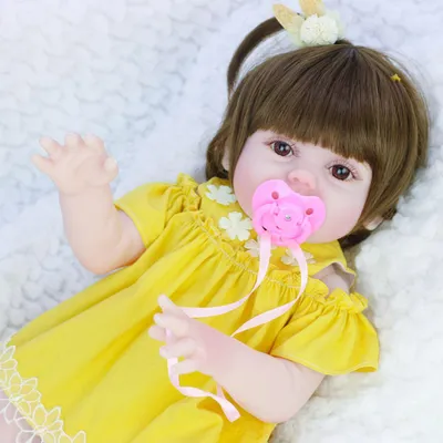Obrázek produktu pro 53cm simulační panenka Reborn Water Pee Vinyl Baby Toy