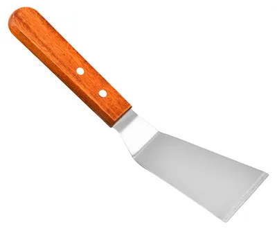 Produktbild von Bratpfanne mit Holzgriff, antihaftbeschichtet, robust, tragbar, Edelstahl, geschlitzt, Küchenhelfer B