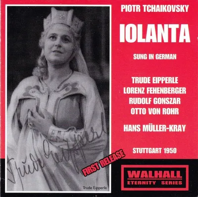 Imagen del producto de Iolanata (cantada en alemán): Eipperle-Fehe