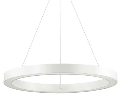 Obrázok produktu pre Moderné zavesenie Oracle Hliníkovo-plastové biele led 33W 3000K D60Cm