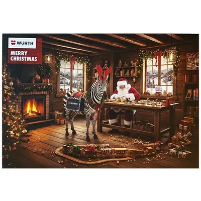 Produktbild von Würth Werkzeug Adventskalender 2026 Bohrer- und Schrauber-Set 29-teilig