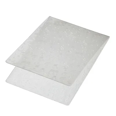 Produktbild von Embossing-Prägefolder/ -schablone Noten 10,6x15cm