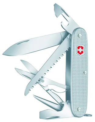 Produktbild von Victorinox Farmer X Alox Multifunktionsmesser 93 mm, Aluminium, 10 Funktionen