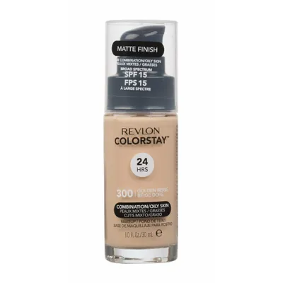 Zdjęcie produktu dla Revlon Colorstay Makeup Combination Oily Skin 30 ml 300 Golden Beige