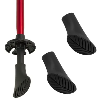Produktbild von MidGard Nordic Walking Pads Ersatzpads - Gummifüße Gummipuffer für Asphalt 2 Stück
