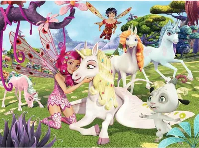Immagine prodotto di Puzzle per bambini Mia and me - La vera amicizia degli unicorni (100 pezzi)