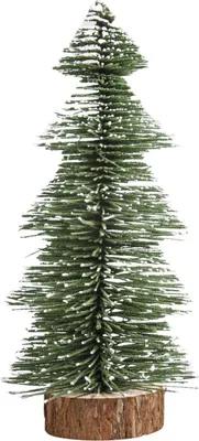 Immagine prodotto di Abete innevato - Verde - Decorativo - Miniatura - 25 cm