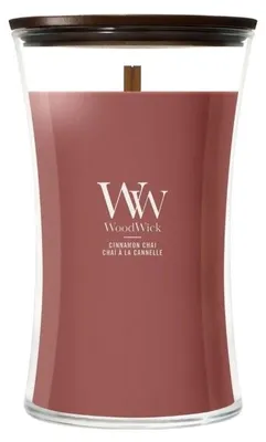 Zdjęcie produktu dla WoodWick 93104, Inne, Czerwony, Cynamon, Wanilia, 1 szt.