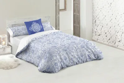 Immagine prodotto di Set di copripiumini Hosteline AZAHAR Blue Doppio 2 pezzi