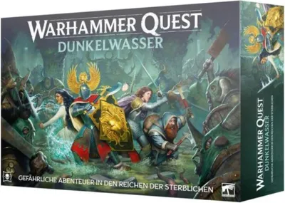 Produktbild von Games Workshop Warhammer Quest: Darkwater (Englisch), Sammelfigur, Rollenspiele, 12 Jahr(e), 45 min, Familienspiel