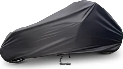 Produktbild von BLANCC Fahrradgarage für einspurige Lastenräder (Urban Arrow & Babboe) | 265x105x125 cm | Lastenfahrrad Abdeckplane | Fahrradabdeckung / Schutzhülle | Extra stark & Extra UV-Schutz