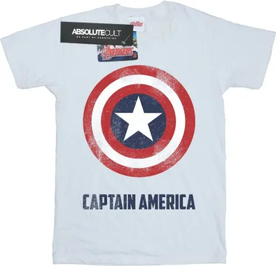 Produktbild von Marvel - T-Shirt für Herren BI6207 (XXL) (Weiß)