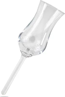 Produktbild von Grappaglas Schnapsglas ohne Fuß zum stecken in versch. Gegenstände. Zum Beispiel Holz, Stein, Geweih, Wurzel DIY Leonardo Daily Rum Whisky kreativ