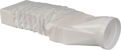 Produktbild von OPTIMAIRO Übergangsstück flexibel 222 x 89/NW 150 Kunststoff weiß