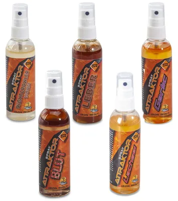 Produktbild von Iron Trout Attraktor Spray - 100ml Aroma für Forellenköder, Geschmack:Lachsei