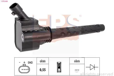 Produktbild von EPS 1.970.488 Zündspule x