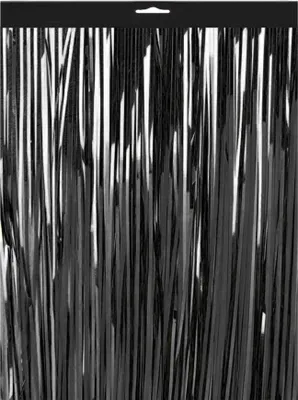 Immagine prodotto di Tenda di orpelli 2 x 1 m, nera