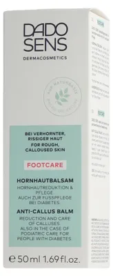 Produktbild von DADO SENS 114021168, Fußbalsam, Feuchtigkeitsspendend, 50 ml, Empflindliche Haut, Unisex, Tube