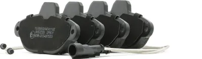 Produktbild von RIDEX 402B1348 Bremsbeläge Satz Vorne für FIAT PANDA (169) PUNTO (188) PUNTO (176) PUNTO Cabriolet (176C) für LANCIA Y (840A)