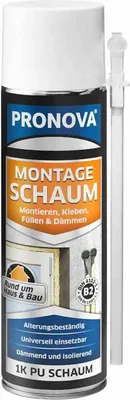 Produktbild von PRONOVA 1K-PUR Montageschaum 500 ml beige