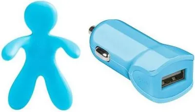 Immagine prodotto di Celly GIULIOCESARELB Caricabatterie per dispositivi mobili Universale Blu Accendisigari Auto