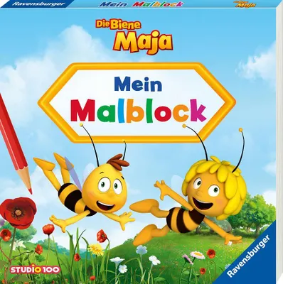 Produktbild von Ravensburger Die Biene Maja: Mein Malblock