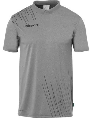 Produktbild von Uhlsport Score 26 Poly Polo L dark grau melange/schwarz