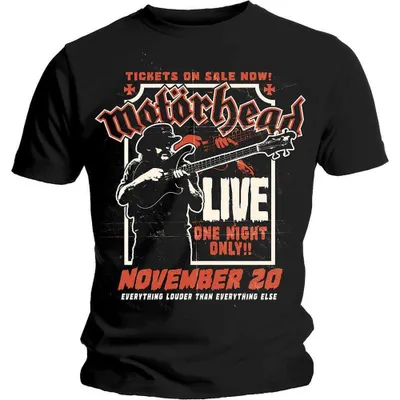Immagine prodotto di Maglietta unisex Motorhead: Lemmy Firepower