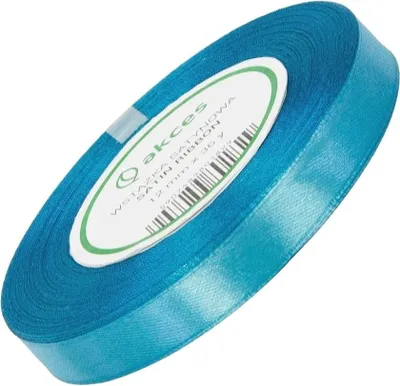 Image de Ruban satin 12 mm - bleu perle - 32 mc