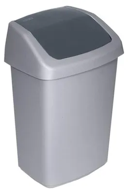 Produktbild von Curver Schwingdeckeleimer silber 10 Ltr.