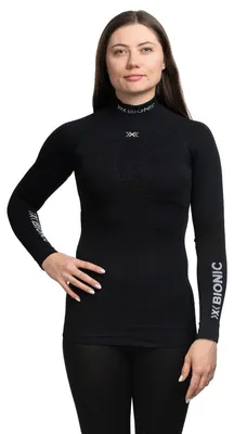 Obrázok produktu pre Dámske funkčné tričko X-Bionic Enegry Accumulator 4.0 s rolákom, veľkosť L, farba čierna, veľkosť S
